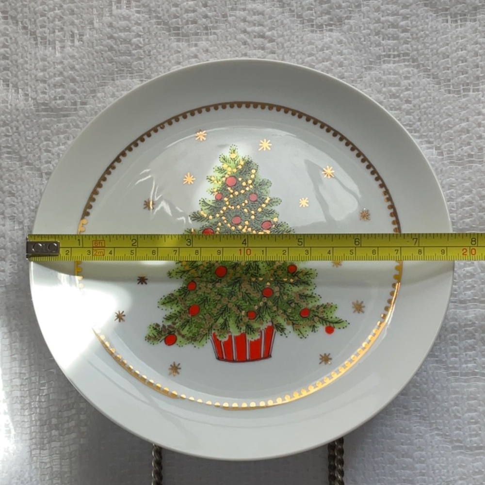 George GOOD Christmas China Small Plate Single - Picture 6 of 6